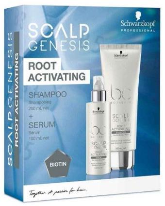 Scalp Genesis Shampoo and Root activating set Duo